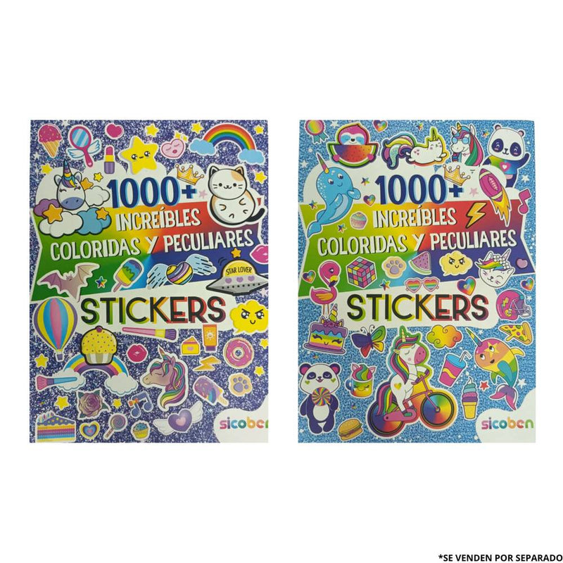 1000 STICKERS SICOBN