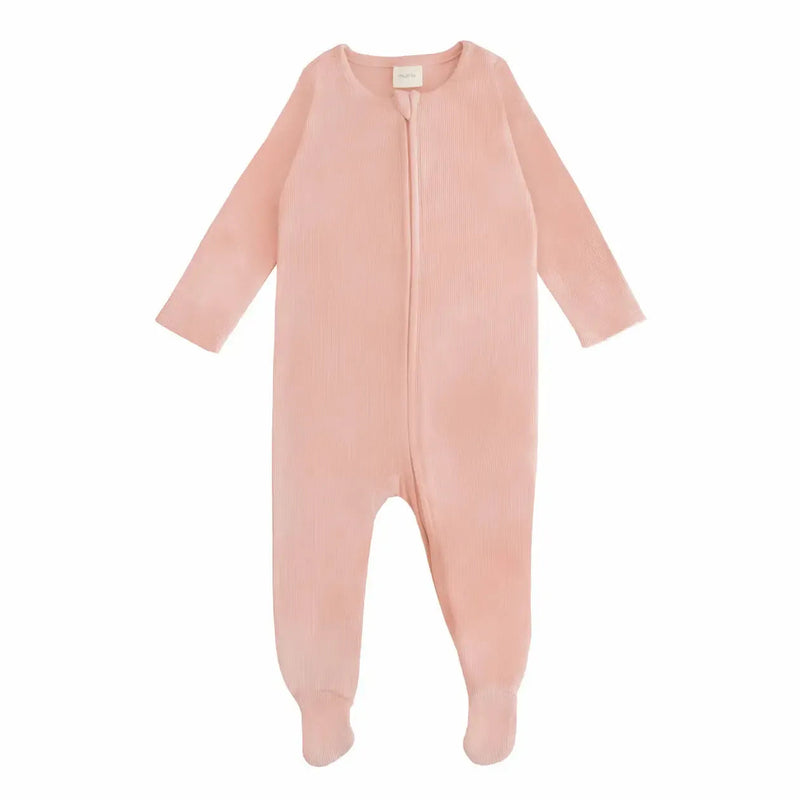 MUSHIE PIJAMA CON CREMALLERA 3-6 M-BLUSH