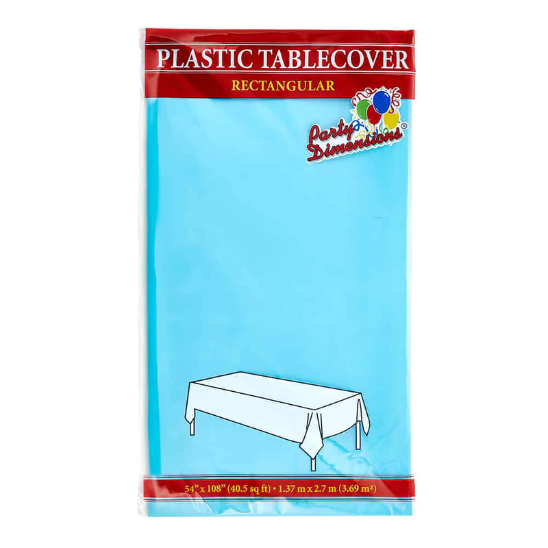 MANTEL PARA MESA RECTANGULAR  54X108"-BLANCO