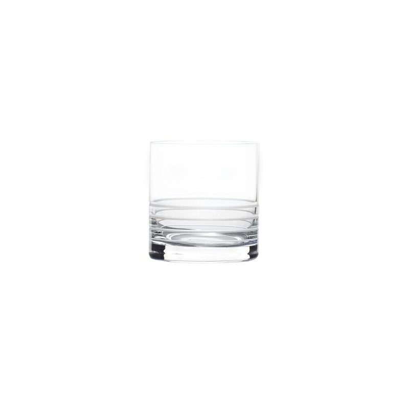 SET DE 4 VASOS DOBLES ANTIGUOS DE 15.5OZ - GRIS