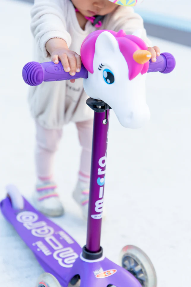 CABEZAS DE SCOOTER UNICORNIO BLANCO