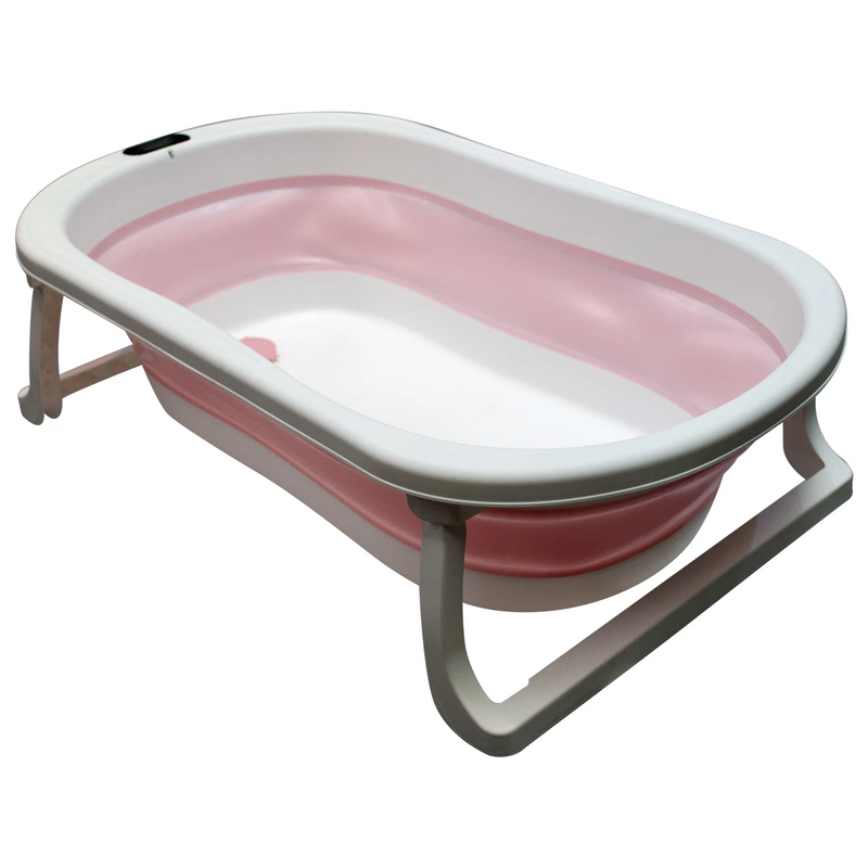 Bañera Plegable Con Reductor Rosado