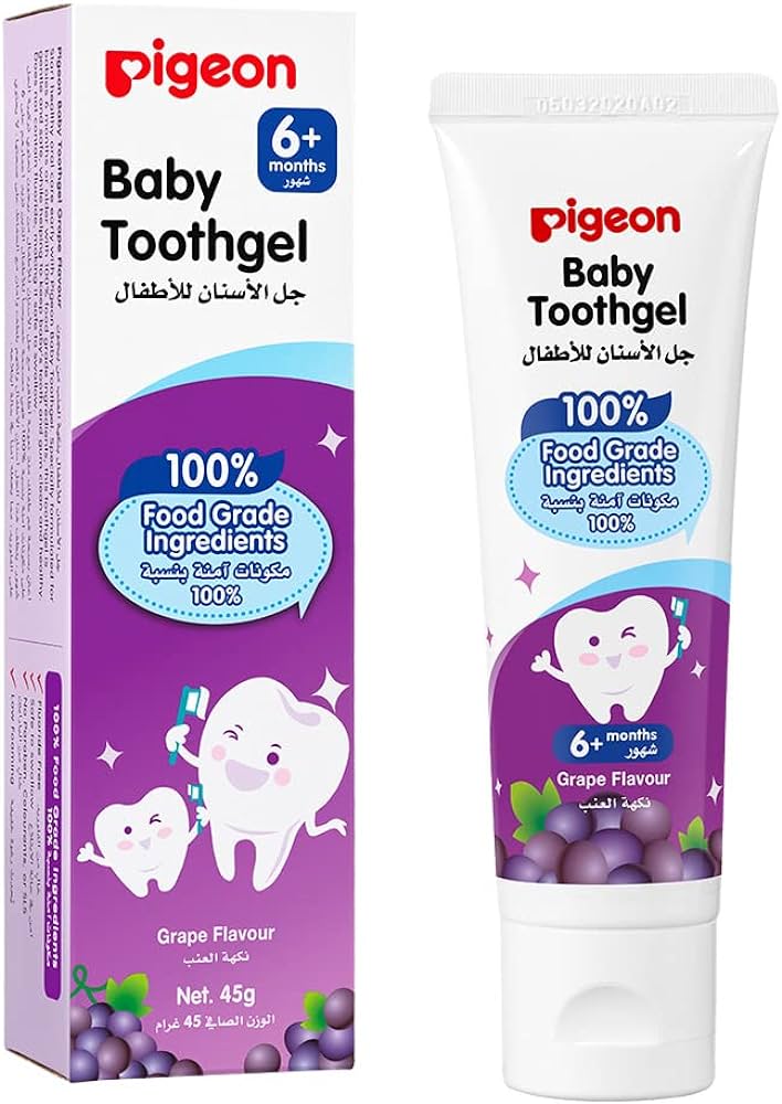 GEL DENTAL PARA NINOS SABOR UVA