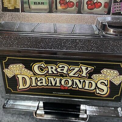 BANCO DE MAQUINA TRAGAMONEDAS CRAZY DIAMONDS