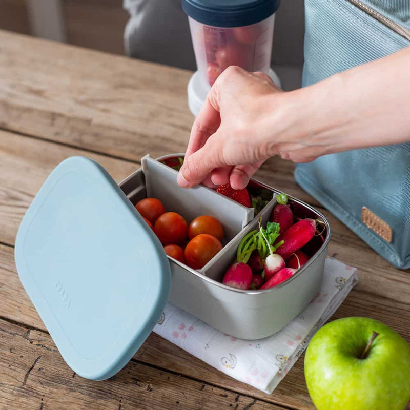 LUNCH BOX - GREY/BALTIC BLUE