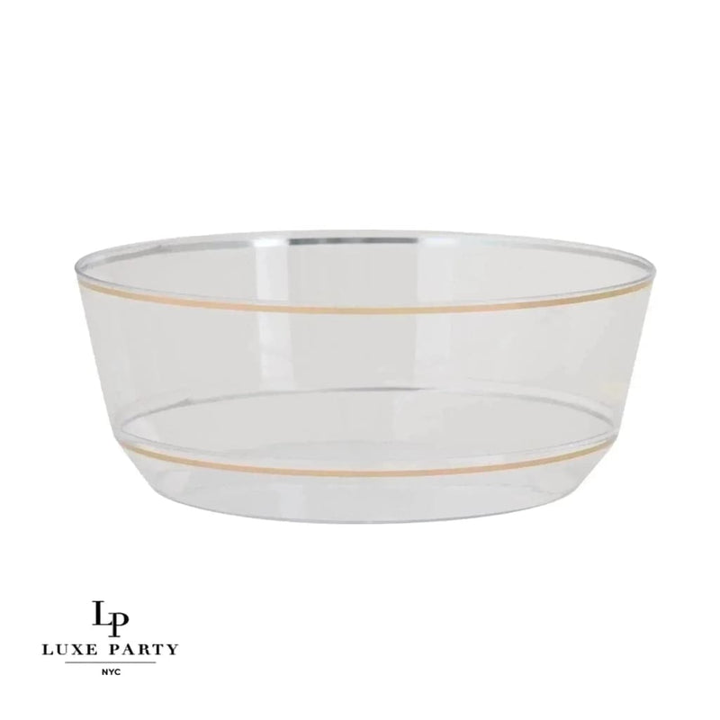 SET DE PLATO ONDO 14" - TRANSPARENTE