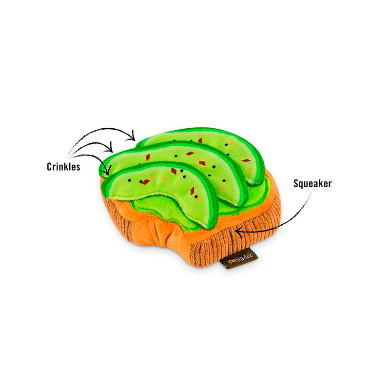 PLAY- TOSTADA DE AGUACATE XS JUGUETE PARA PERRO