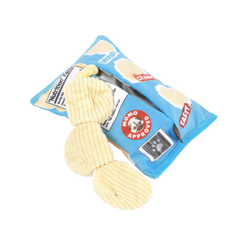 PAPAS JUGUETE DE PERRO-AZUL