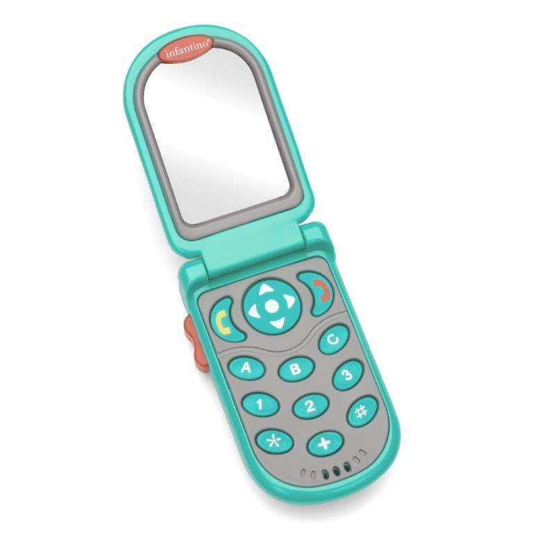 TELEFONO DIVERTIDO FLIP & PEEK - TEAL