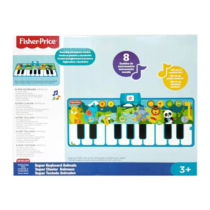 FISHER PRICE - SUPER TECLADO ANIMALES