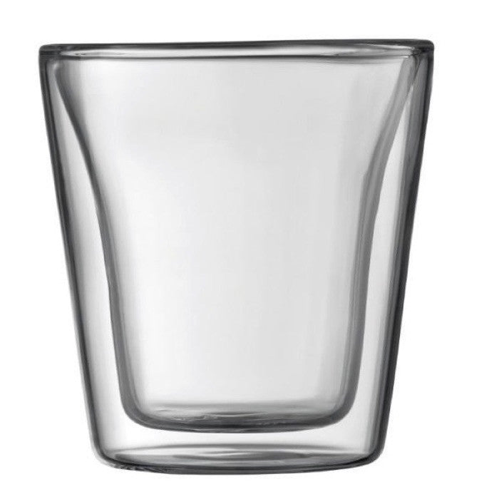 SET DE VASO DE VIDRIO MEDIANO 2 PIEZA, 0.2 L, 6 OZ.