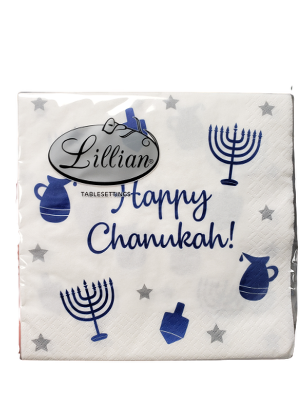 SERVILLETERO CHANUKAH - AZUL