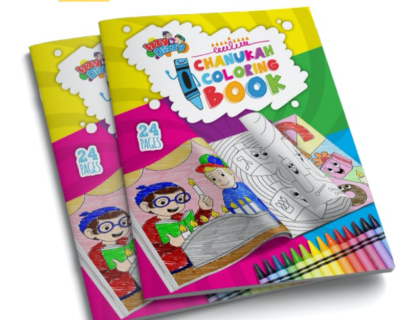 LIBRO PARA COLOREAR  DE CHANUKAH