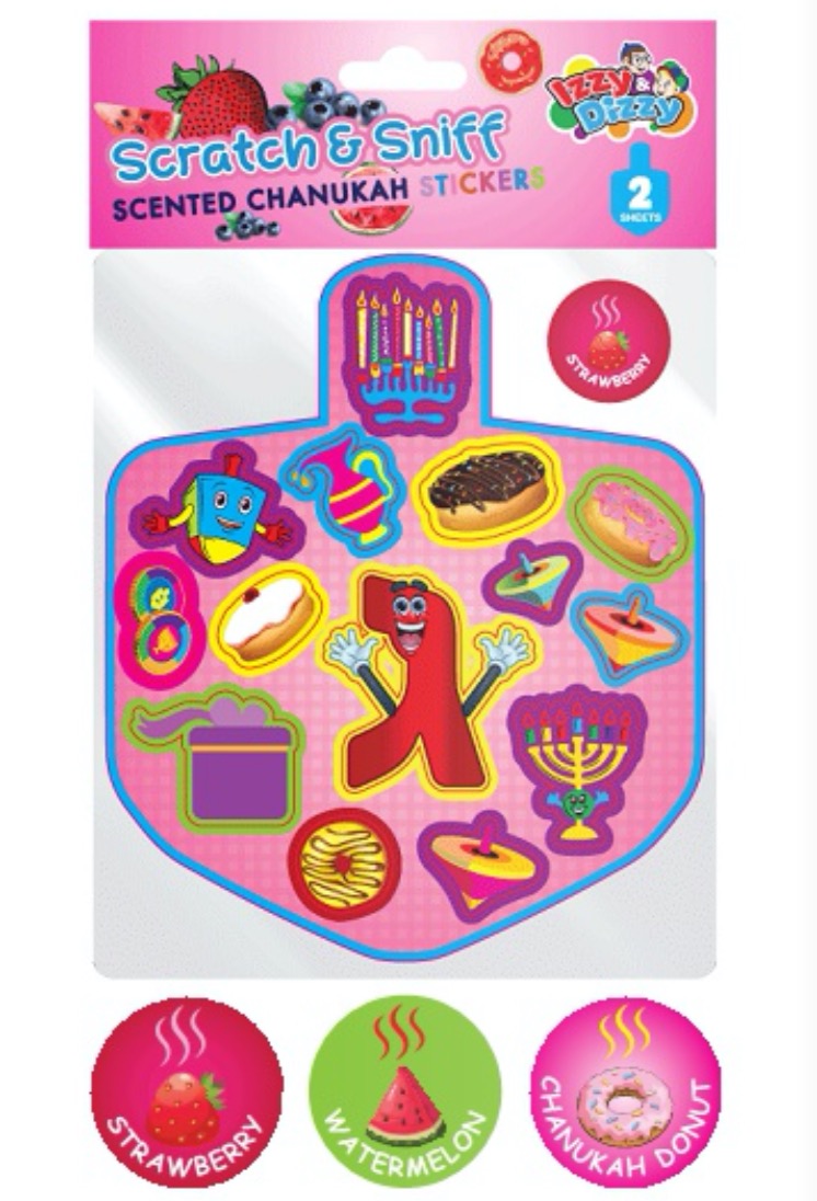 STIKERS DE CHANUKAH CON AROMA