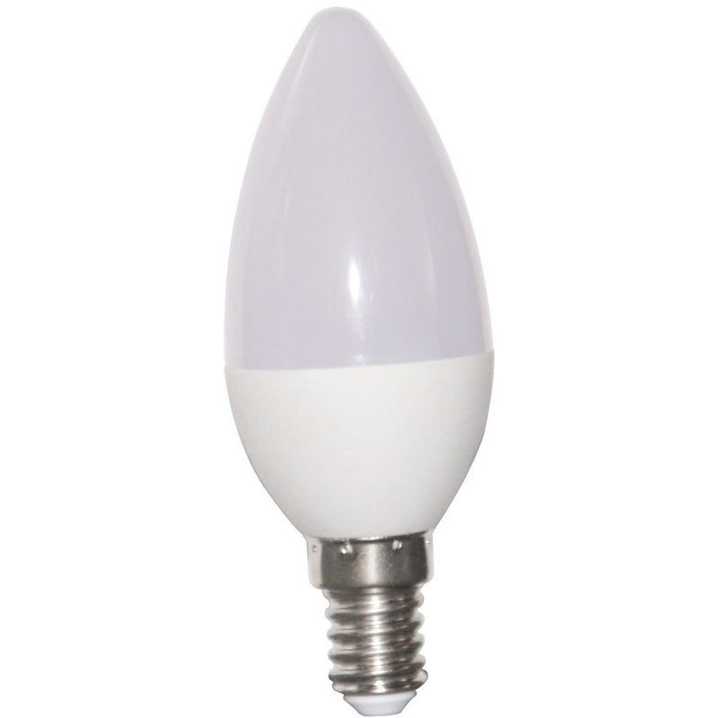 BOMBILLO LED, E14, 3W C30, SMD, 100-250V, BLANCO FRIO