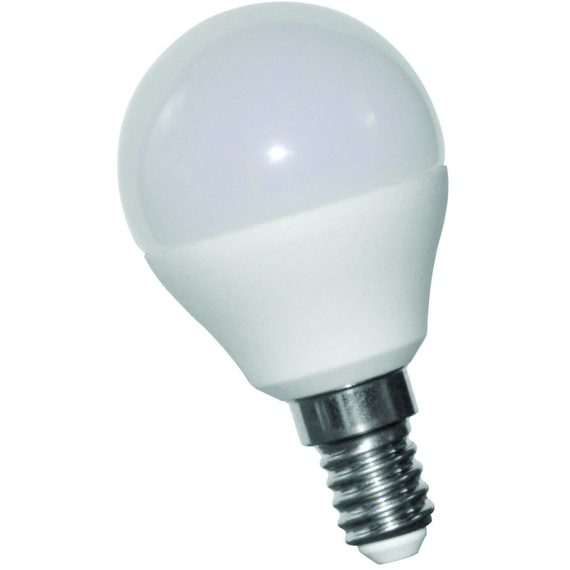 BOMBILLO E14 LED 5W  B45, BLANCO CALIDO