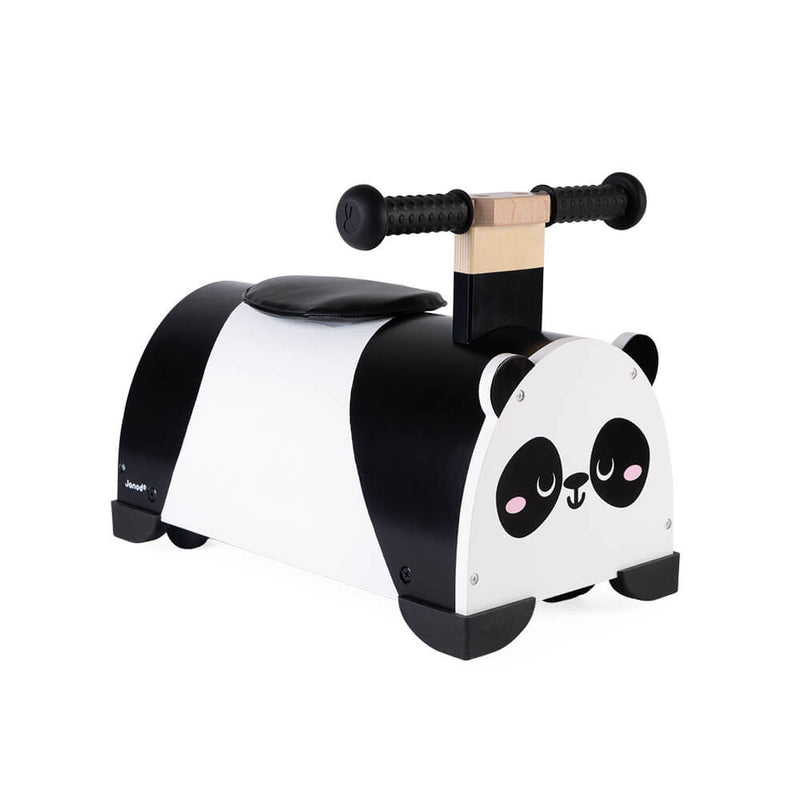 JANOD CARRITO DE MADERA PANDA MULTIDIRECCIONAL 360