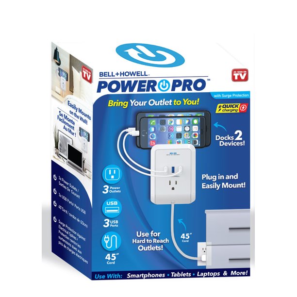 REGLETA PRO 1AC Y 2USB-BLANCO