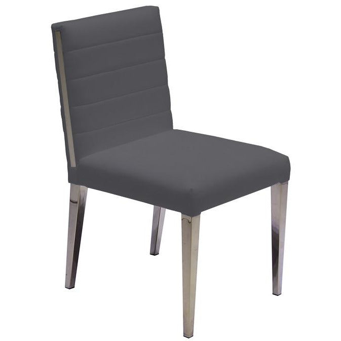 SILLA DE COMEDOR GRIS