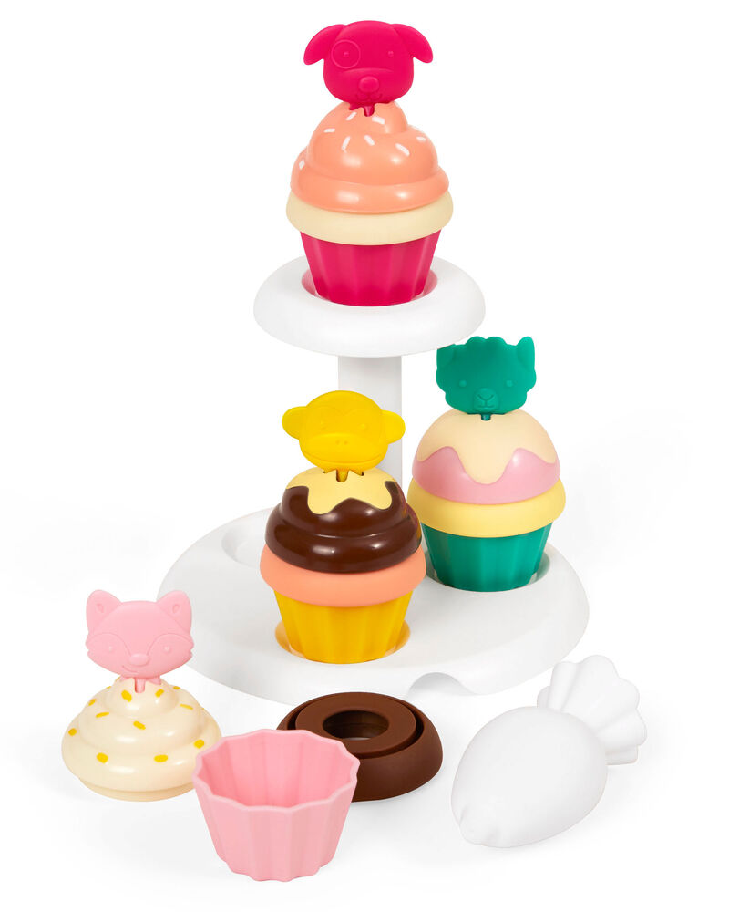 JUGUETE PARA BEBE CUPCAKES - MULTICOLOR