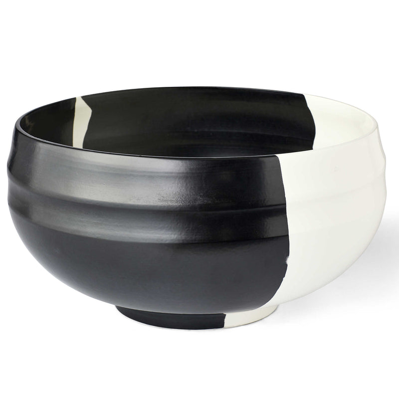 BOWL CON DOBLE PERSONALIDAD GRANDE-BLANCO/NEGRO