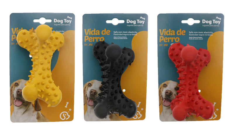 JUGUETE PARA PERROS DE CAUCHO NATURAL 14.5*7.8 CM