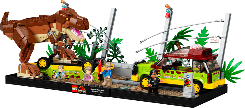 LEGO ESCAPE DEL T. REX JURASSSIC WORLD