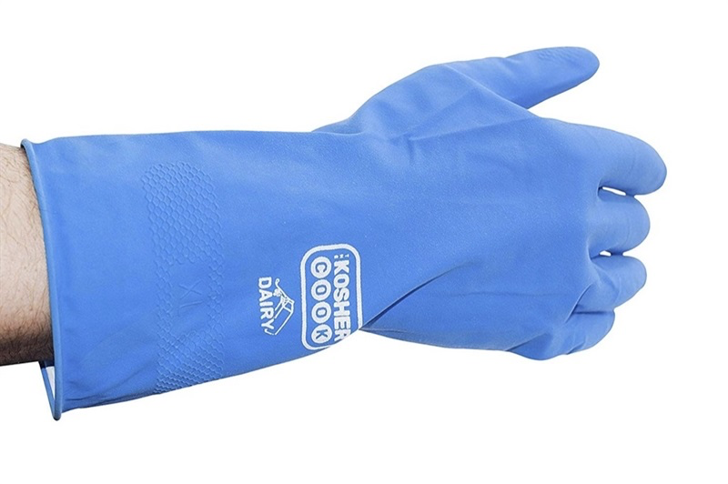 GUANTES DE LATEX GRANDE (AZUL)