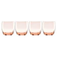 SET DE 4 VASOS PEACH 12OZ