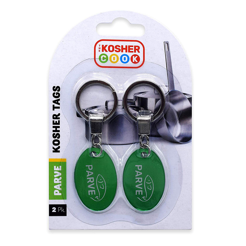 SET DE 2 PIEZAS ETIQUETA COLGANTE (VERDE)