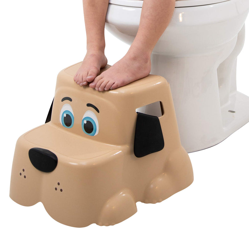 TABURETE PARA NINOS POTTY PET DOG-MARRON