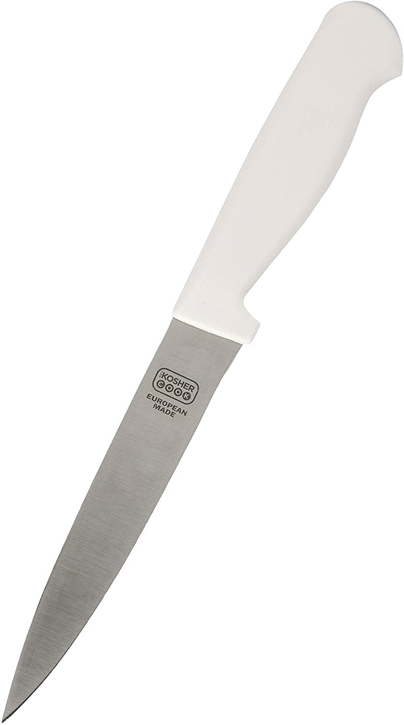 CUCHILLO DE PUNTA/ FILO RECTO 6¨ (BLANCO)