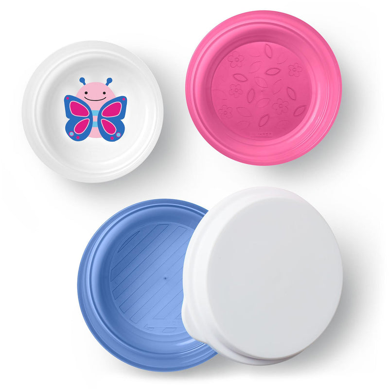 SET DE PLATO P/BEBE BUTTERFLY