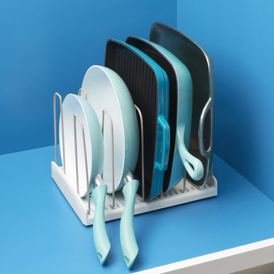 ORGANIZADOR PARRILA AJUSTABLE PARA UTENCILIOS DE COCINA