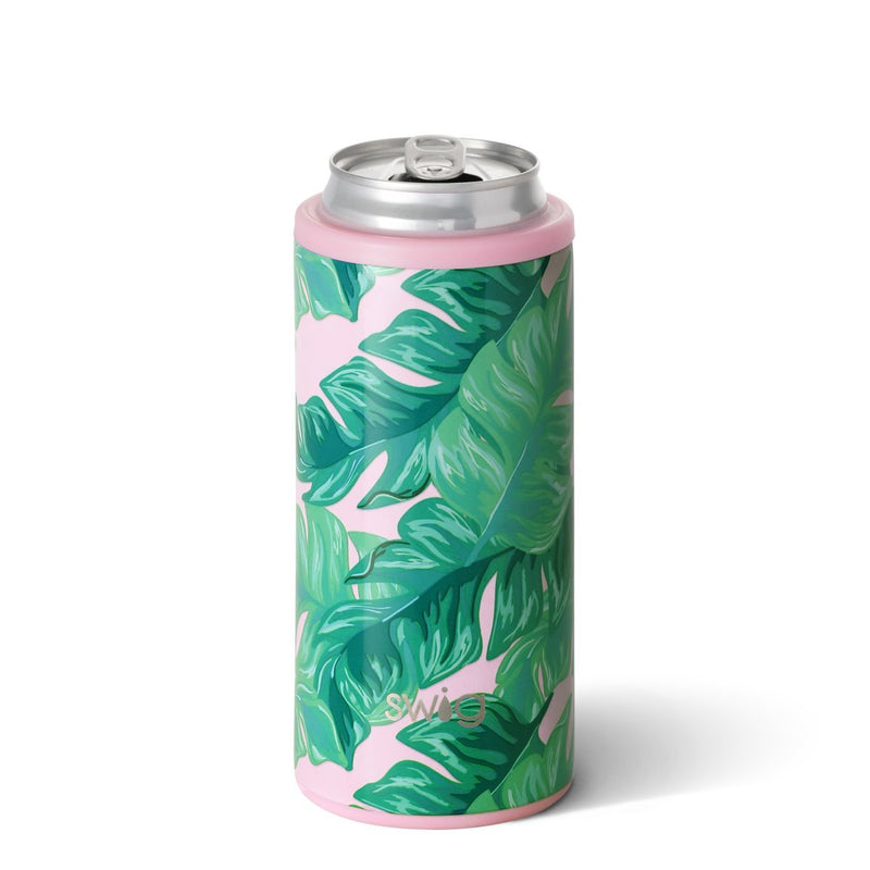 Taza delgada Cooler 12oz- Palmas de primavera