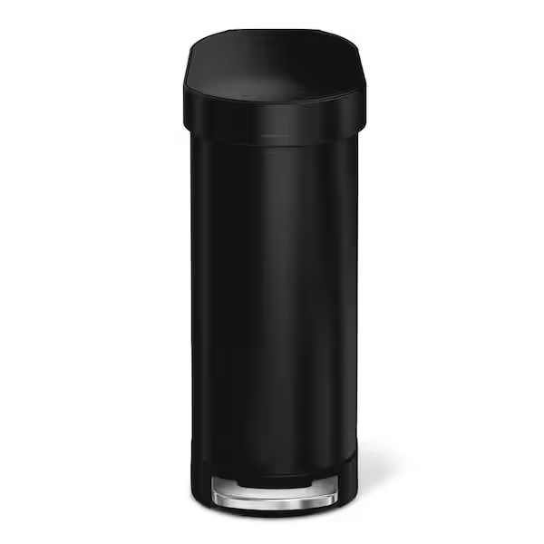 BASURERO DE 45L NEGRO MATTE