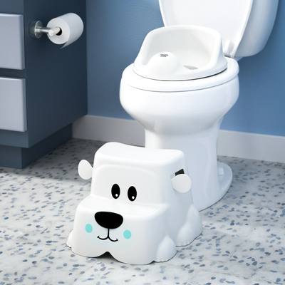 TABURETE PARA NINOS POTTY PET CUB-BLANCO