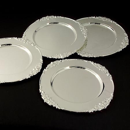 SET DE 4 BANDEJAS BAROQUE