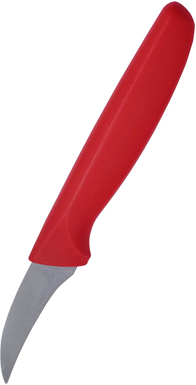 Cuchillo para mondar - Rojo / Carne 2"