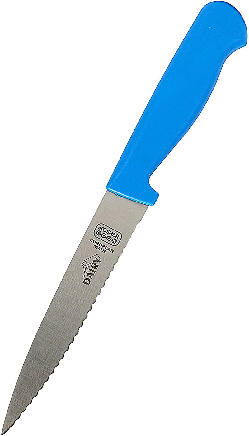 CUCHILLO DE PUNTA/ SERRADO DE 6¨ (AZUL)