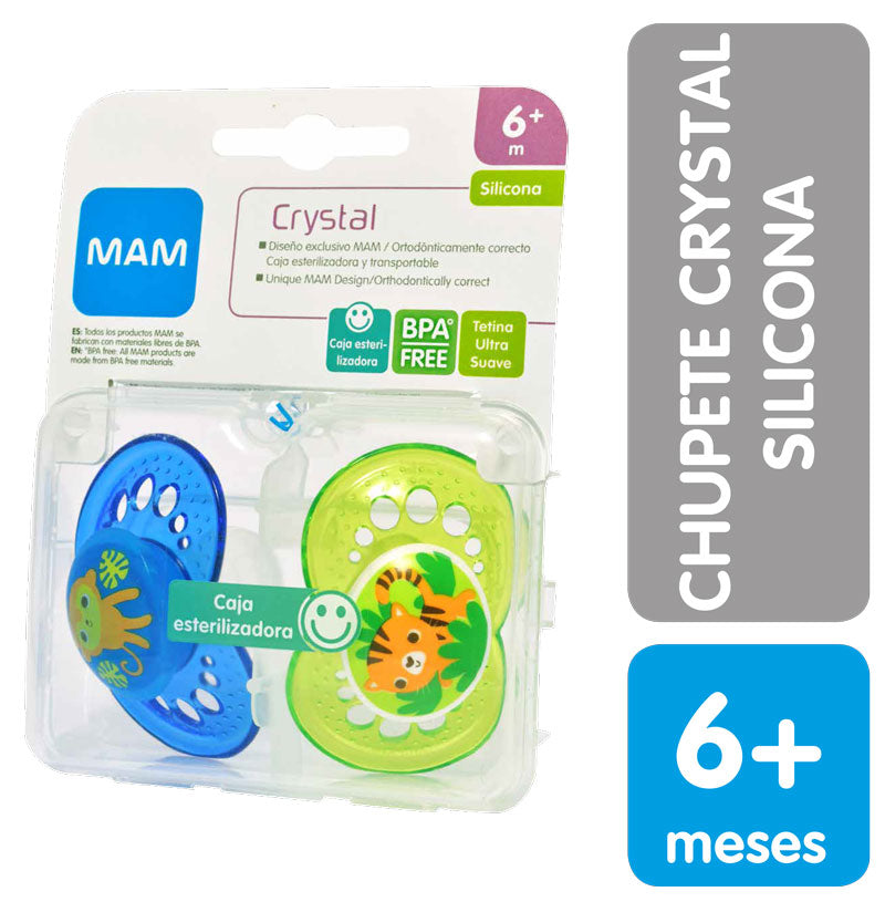 CHUPETE PARA BEBE DE 6 MESES - TRITAN