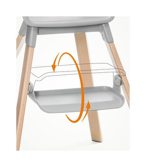 SILLA ALTA CLIKK STOKKE - GRIS