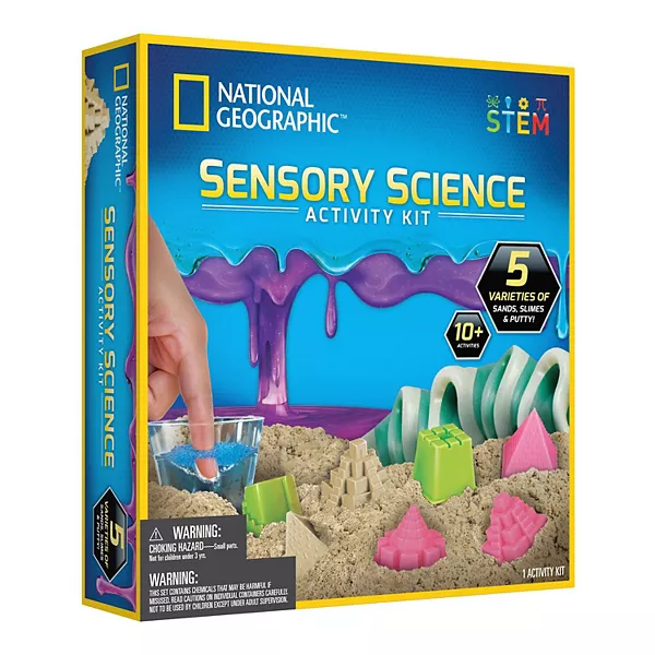 KIT DE ACTIVIDADES DE CIENCIA SENSORIAL DE NATIONAL GEOGRAPHIC