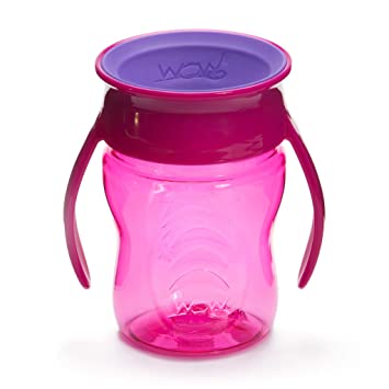 VASO CON ASSAS PARA NIÑA ROSADO