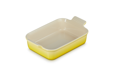 PLATO RECTANGULAR 19CM-AMARILLO