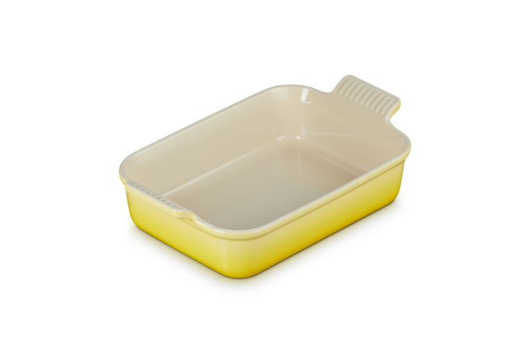 PLATO RECTANGULAR 19CM-AMARILLO