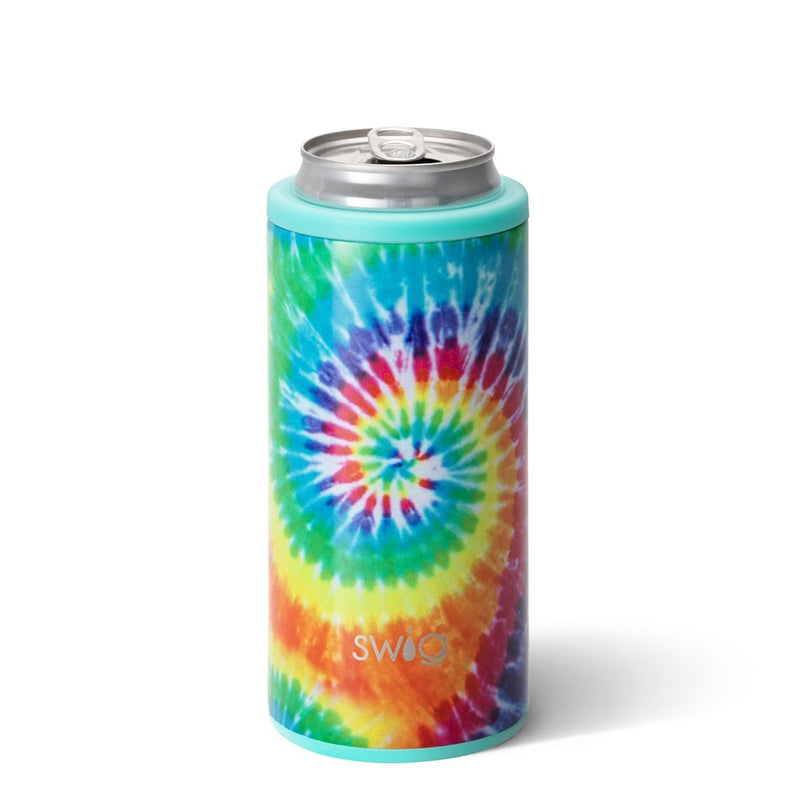 Taza delgada Cooler 12oz- Espiral de paz