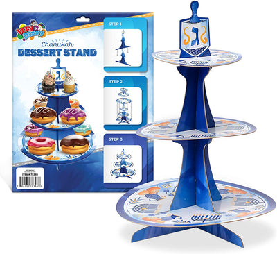 BASE PAR CUPCAKES DE CHANUKAH-AZUL