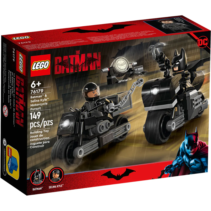 LEGO BATMAN Y SELINA KYLE: PERSECUCION EN MOTO THE BATMAN