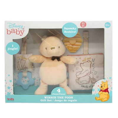 POOH - SET DE REGALO 4 PIEZAS